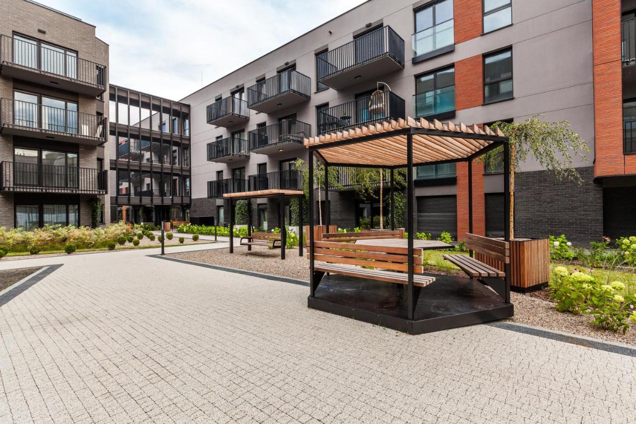 Uroczy Apartament W Centrum Starego Miasta Gdańsk Kültér fotó