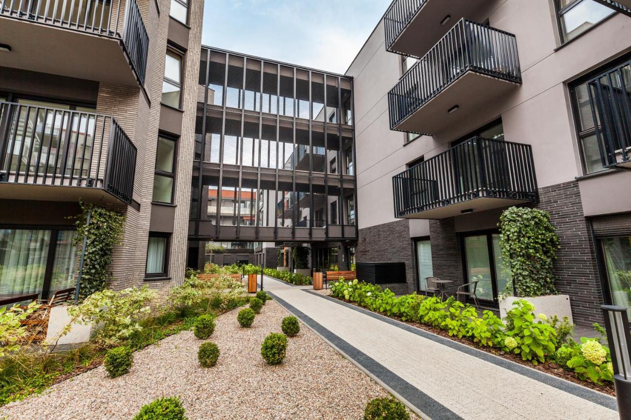 Uroczy Apartament W Centrum Starego Miasta Gdańsk Kültér fotó